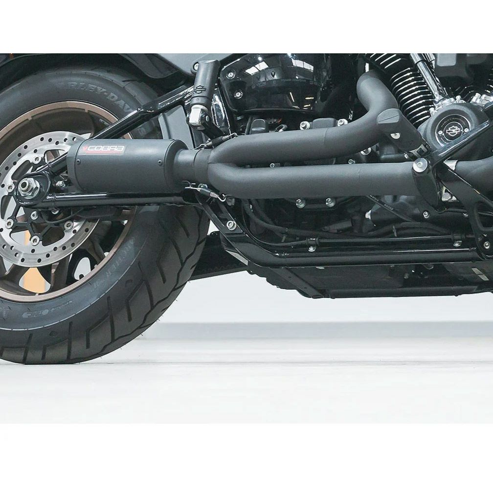 M8ソフテイル ヴェノム GPスタイル 2-1 フルエキゾーストマフラー6