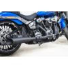M8 ブレイクアウト、ファットボーイ 2-1 フルエキゾーストマフラー (ブラック)4