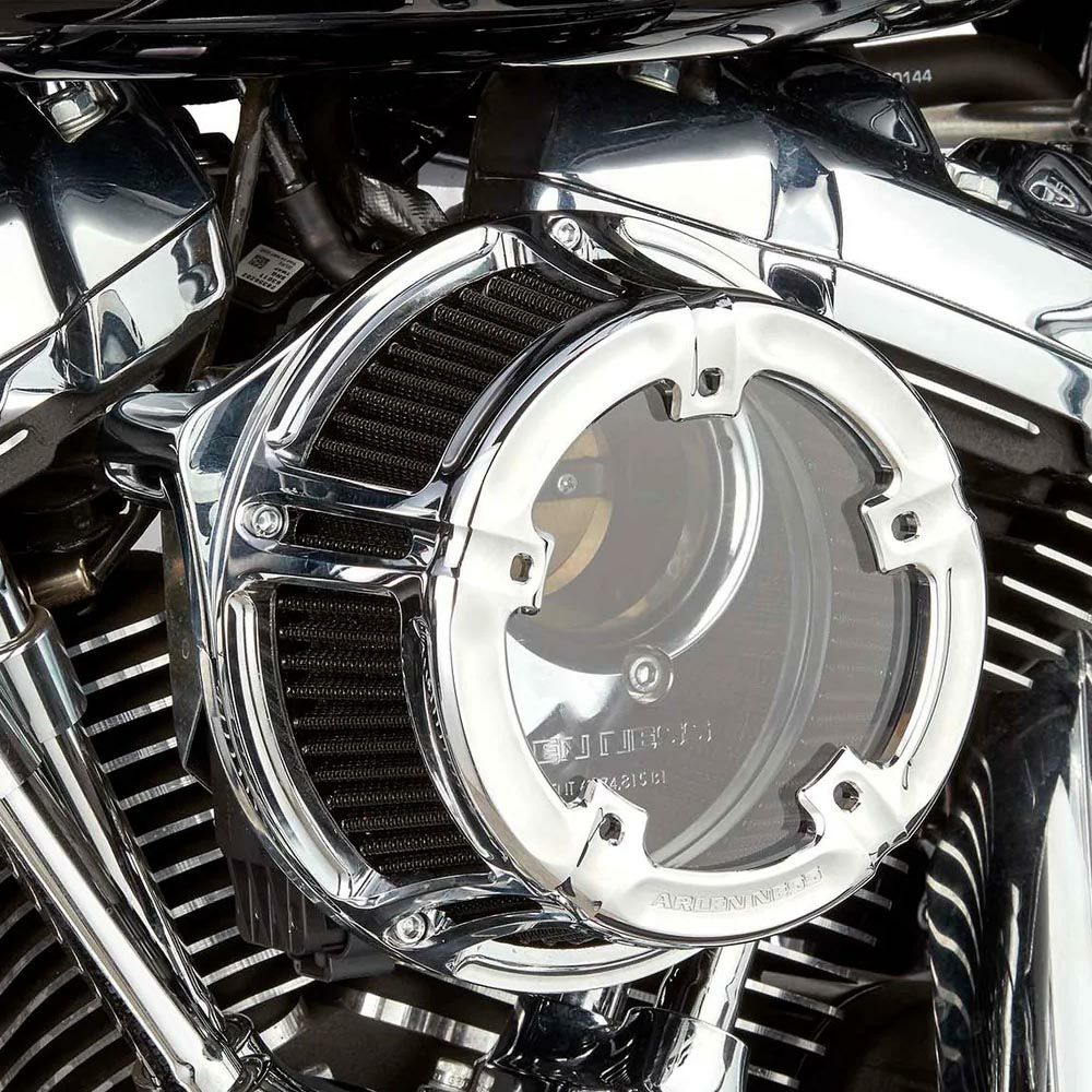 アレンネス Method エアクリーナー クローム 2024以降ツーリンング 2025以降ソフテイル