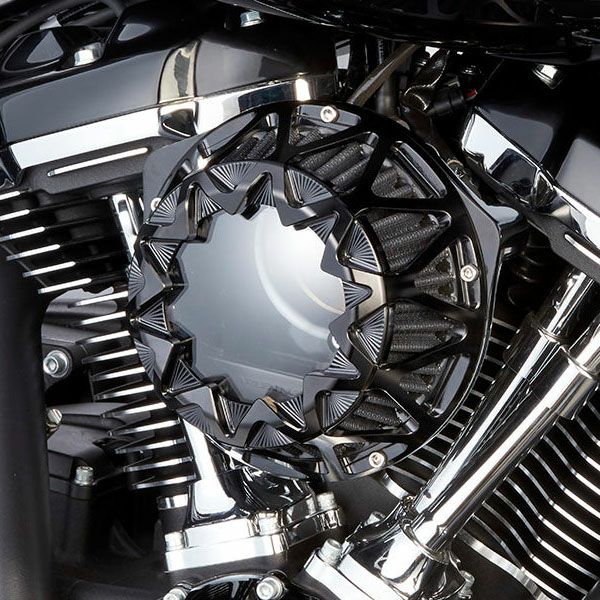 アレンネス Crossfire エアクリーナー オールブラック 2024以降