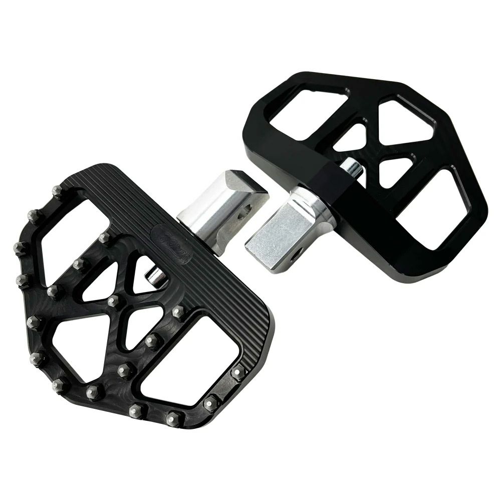  M8ソフテイル MXミニ パッセンジャー フロアボード (ブラック)1