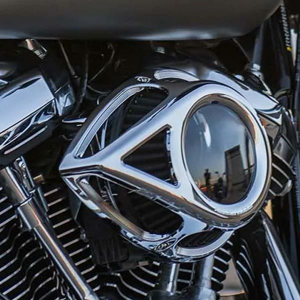 FLHXストリートグライド　アレンネスエアクリーナー アレンネス BIG SUCKER ステージ1・エアクリーナー (クローム) 2024