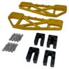 ハーレー ツーリング MX スリムフロアボード (ゴールド)3