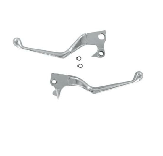 スポーツスター用 レバー 左右セット ブレーキ＆クラッチ クローム Drag Specialties_01