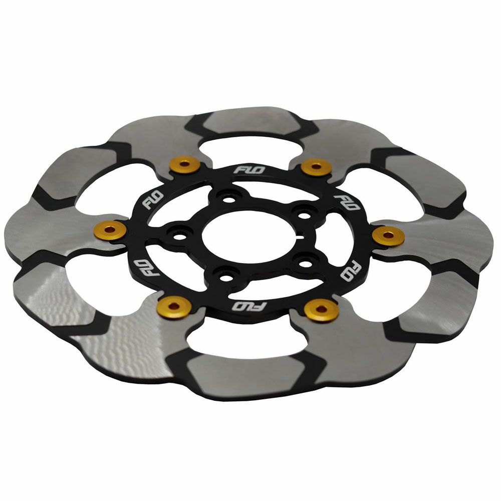  FLO MOTORSPORTS 11.8インチ用 フロントブレーキローター ゴールド 