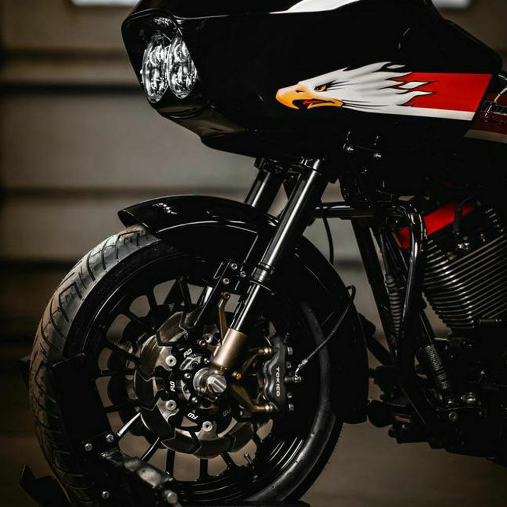  FLO MOTORSPORTS 11.5インチ用 フロントブレーキローター シルバー 