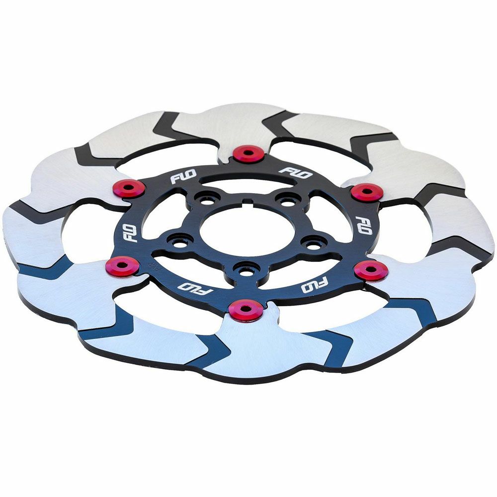  FLO MOTORSPORTS 11.5インチ用 フロントブレーキローター レッド 