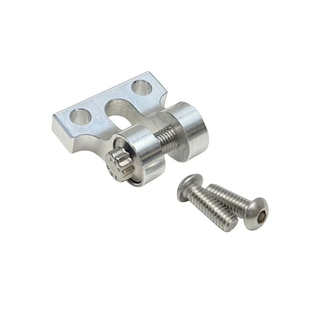  TCブロス トラスライザー用 ゲージリロケーションブラケット (シルバー)2