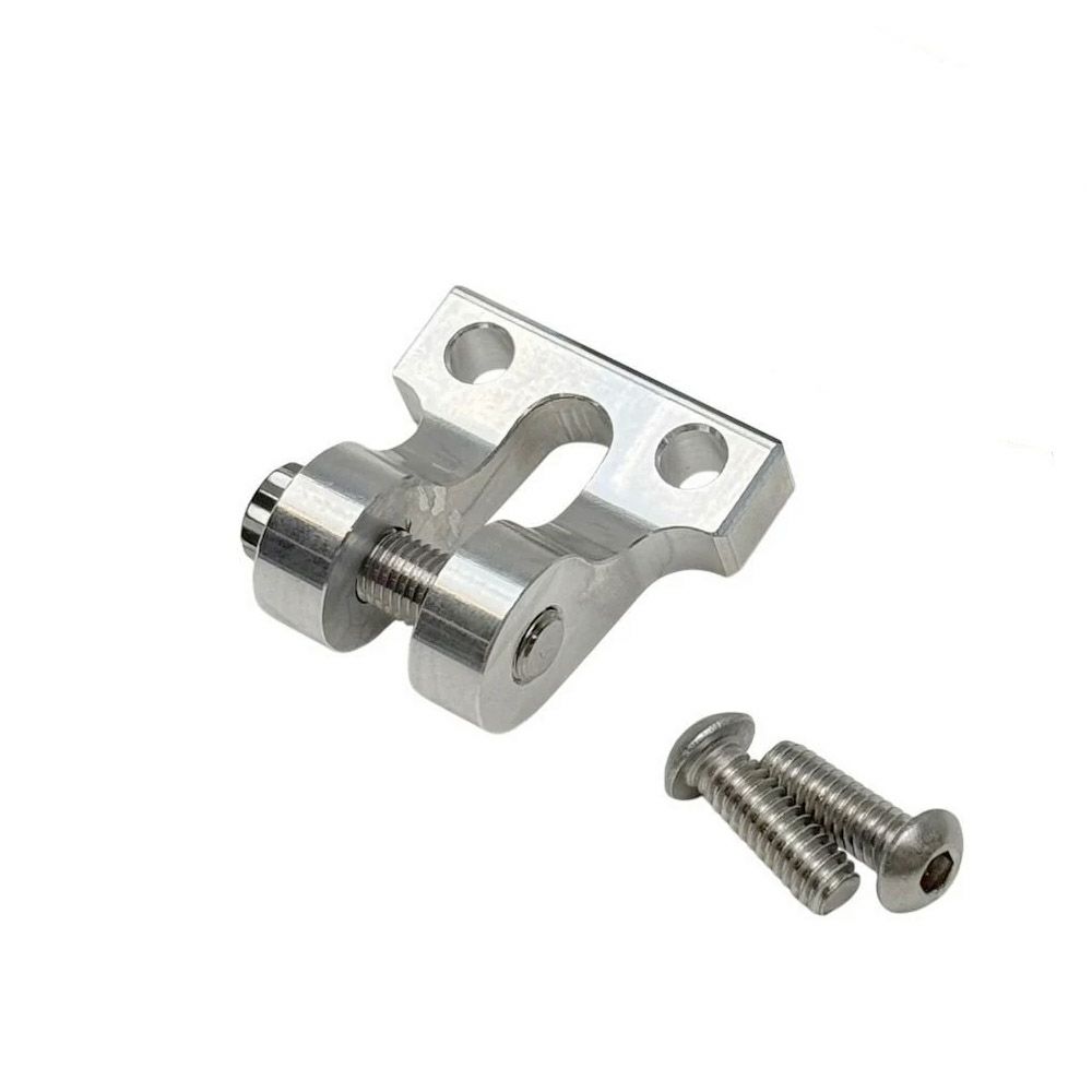  TCブロス トラスライザー用 ゲージリロケーションブラケット (シルバー)3