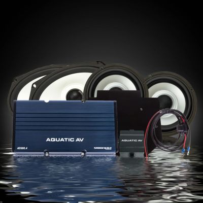 2015～2023 ロードグライド RGBスピーカー/300Wアンプセット アクアティックAV
