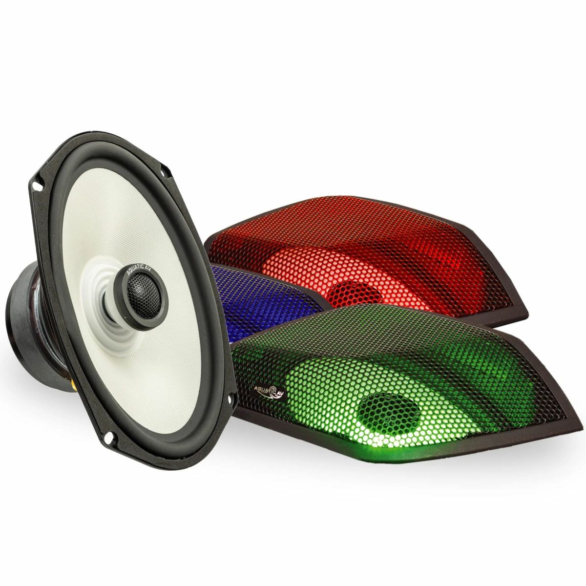 2014～2023 ストリートグライド、エレクトラグライド RGBスピーカー/300Wアンプセット3