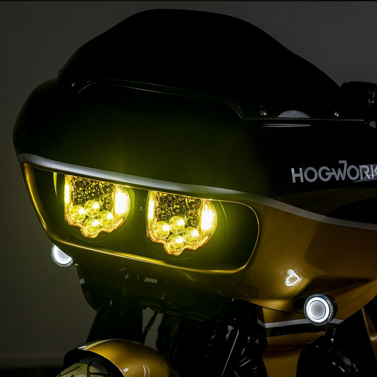 2015～2023 ロードグライド ゴールドトゥース LEDパフォーマンスヘッドライト2