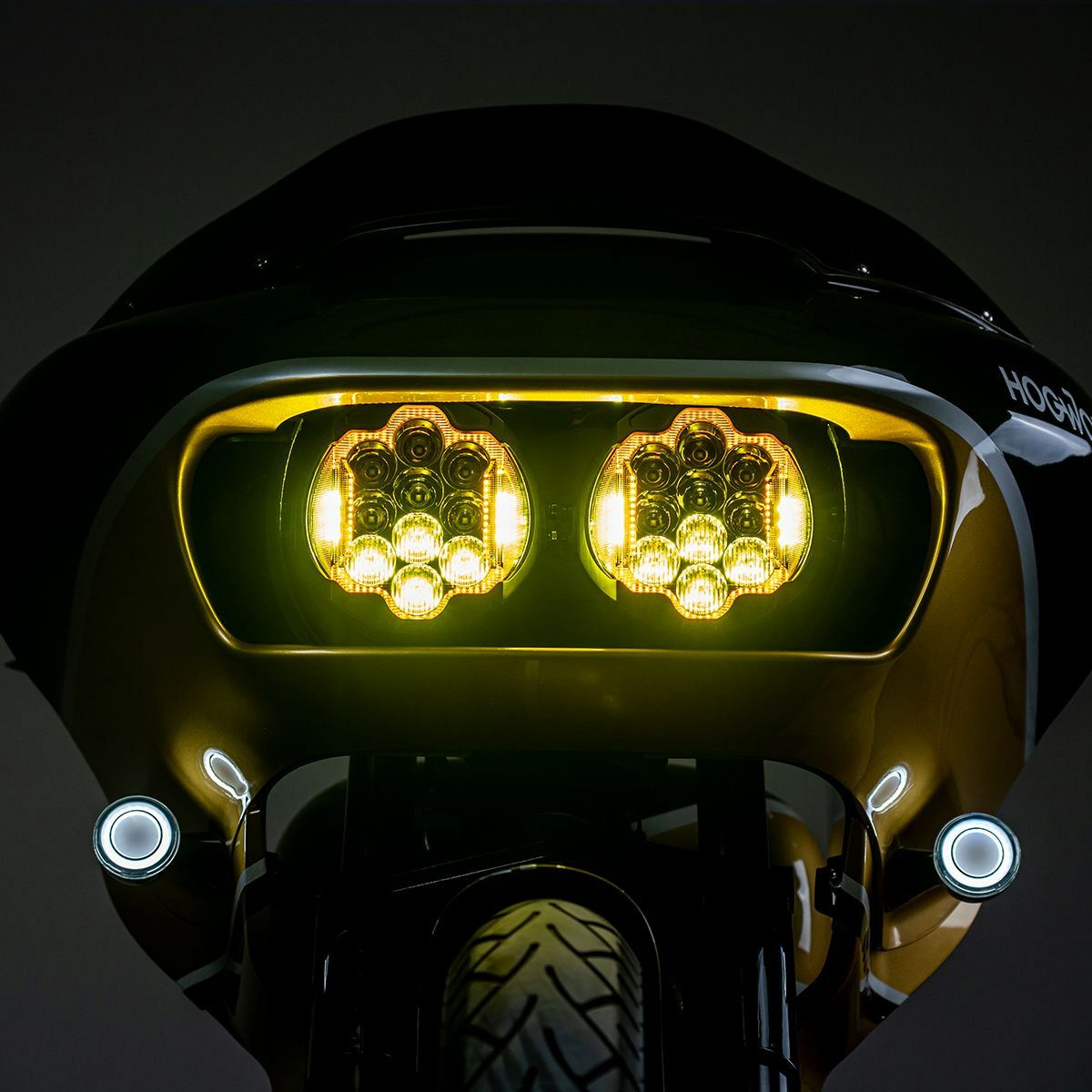 2015～2023 ロードグライド ゴールドトゥース LEDパフォーマンスヘッドライト3