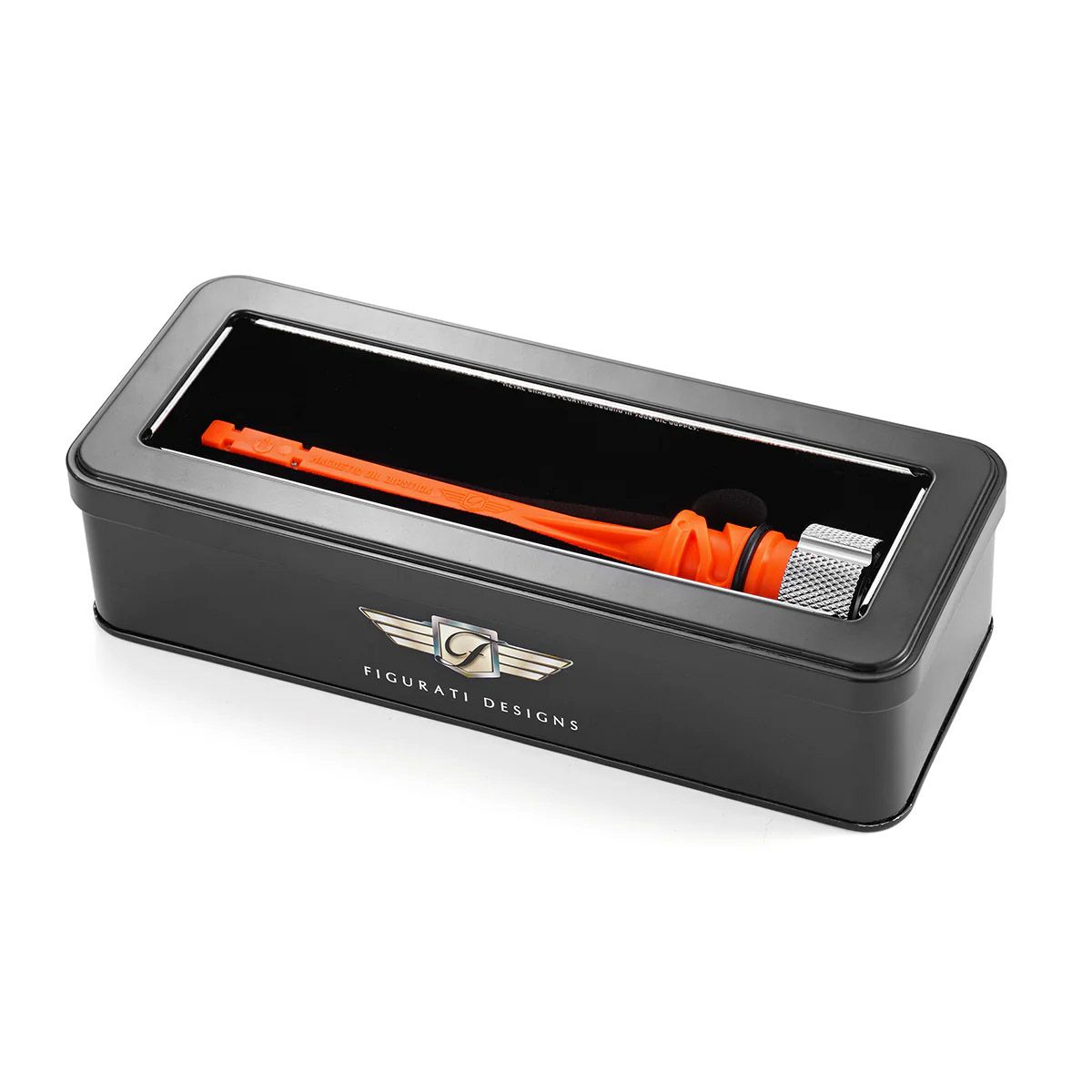 M8 ソフテイル マグネット付オイルディップスティック ナールヘッド (シルバー)2