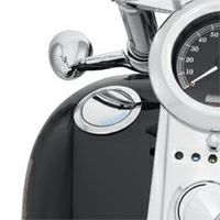 フラッシュマウントフュエルキャップ＆LEDゲージキット/クローム-02