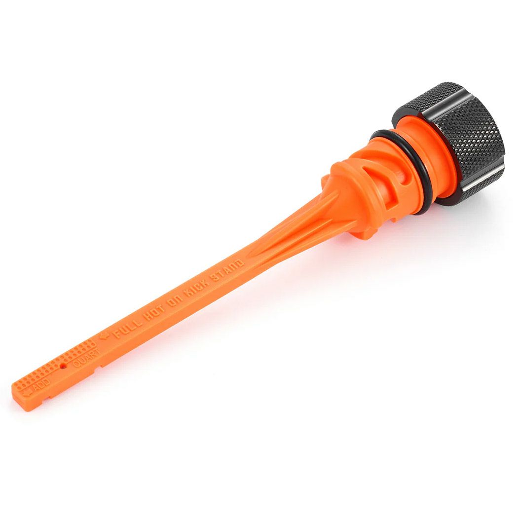 M8 ソフテイル マグネット付オイルディップスティック ナールヘッド (ブラック)1