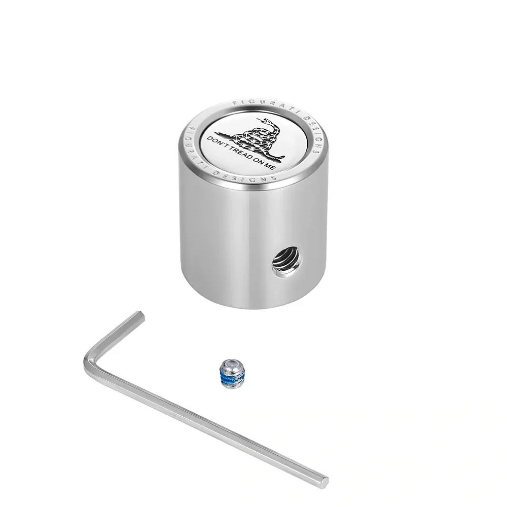 ツーリング Dont Tred on Me ヒール&トウシフターカバー (シルバー)