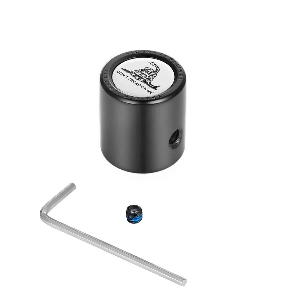 ツーリング Dont Tred on Me ヒール&トウシフターカバー (ブラック)