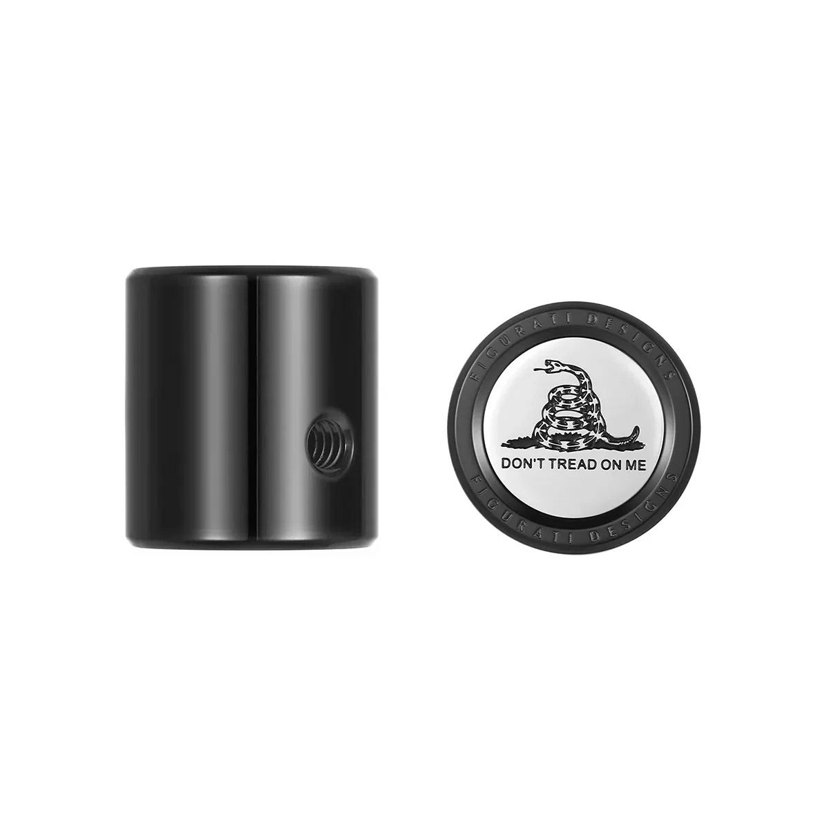 ツーリング Dont Tred on Me ヒール&トウシフターカバー (ブラック)1