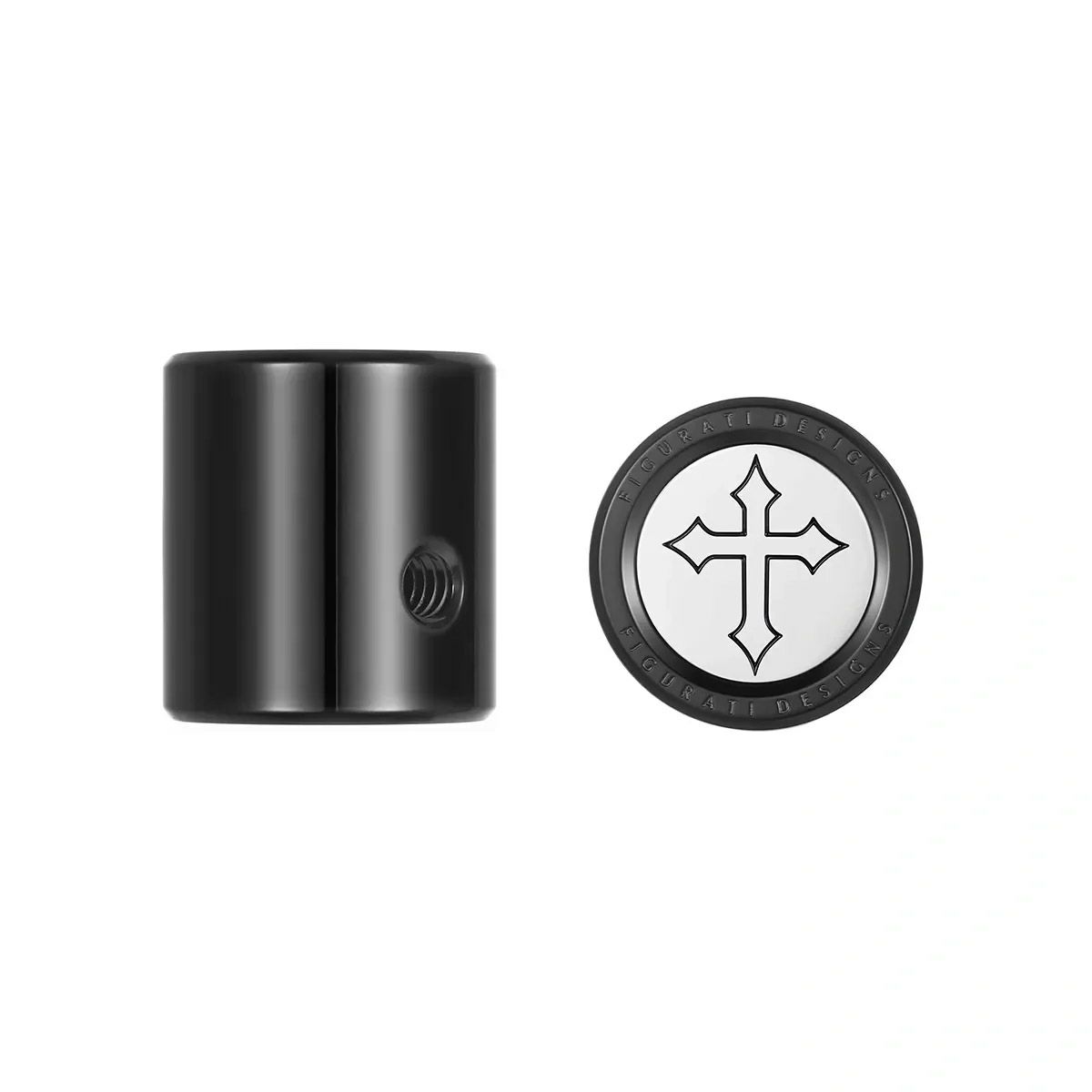 ツーリング クロスデザイン ヒール&トウシフターカバー (ブラック)1