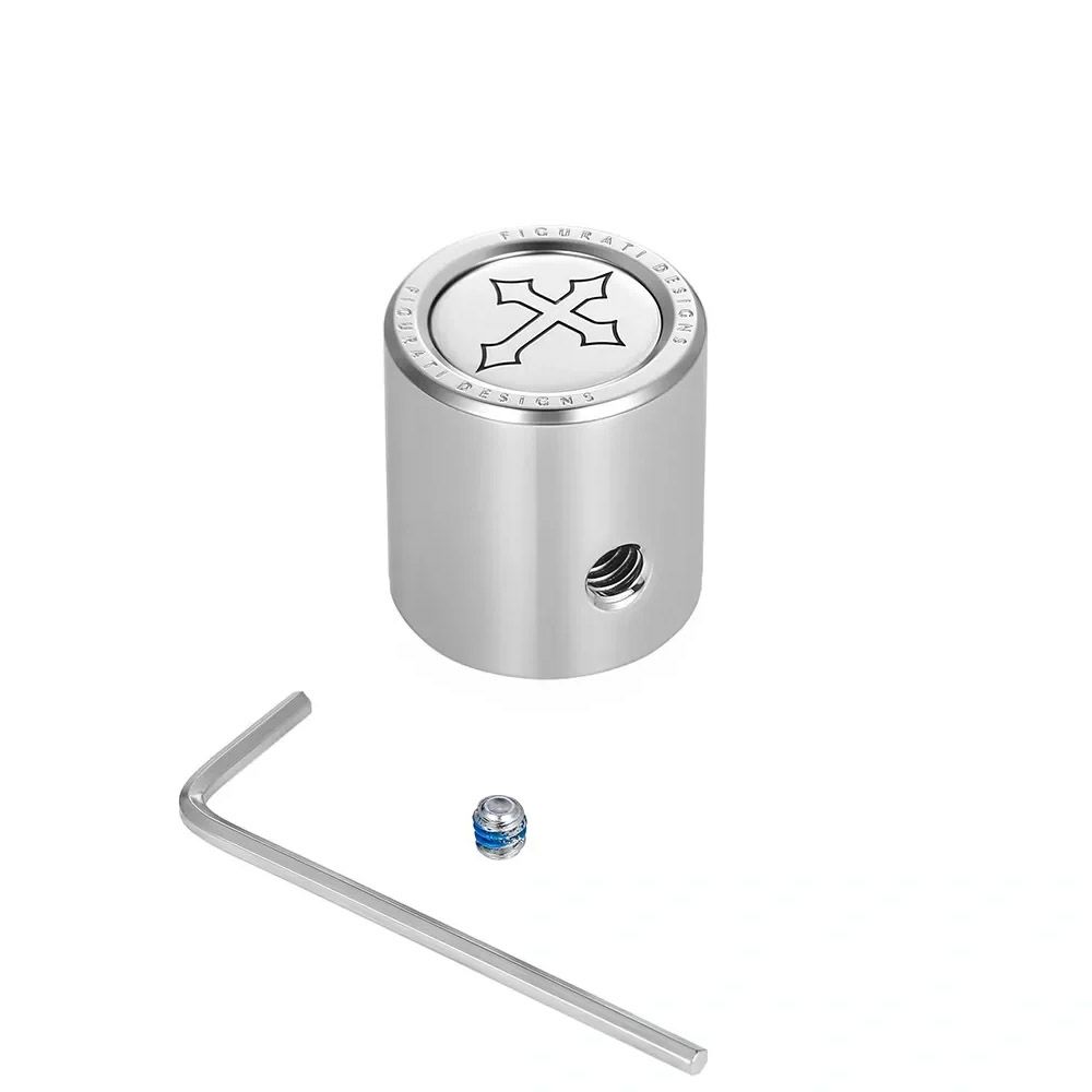 ツーリング クロスデザイン ヒール&トウシフターカバー (シルバー)