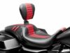 Le Pera OUTCAST GT レッド プリーツ WITH バックレスト 2024以降 FLHX FLTRX 