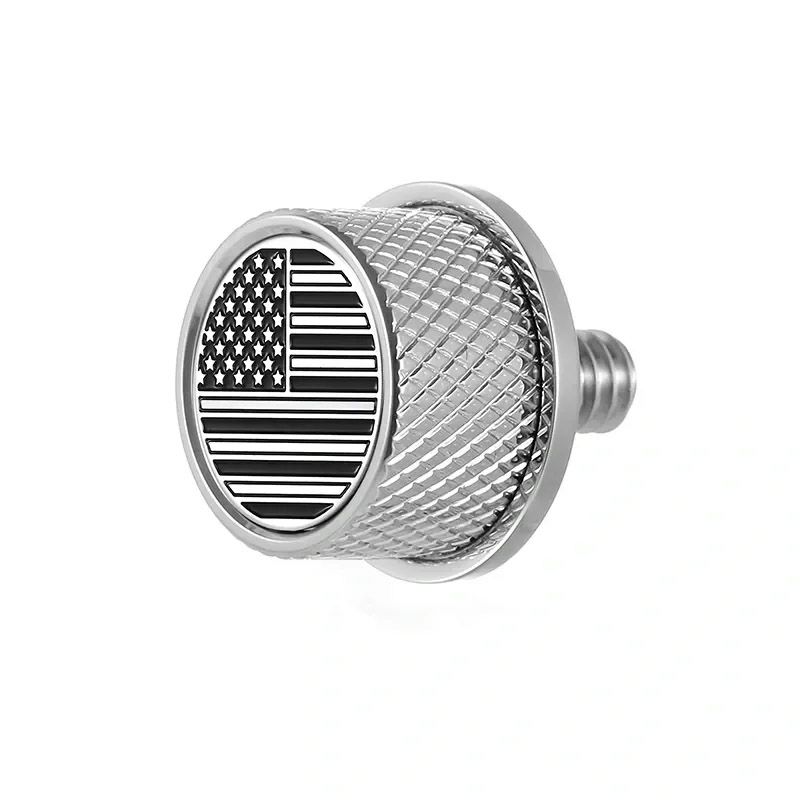 ハーレー シートスクリュー 星条旗デザイン (シルバー)