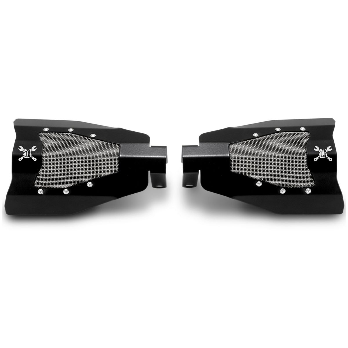 ハーレー ケーブルクラッチ車用 タイタン・スチールハンドガード バーリー