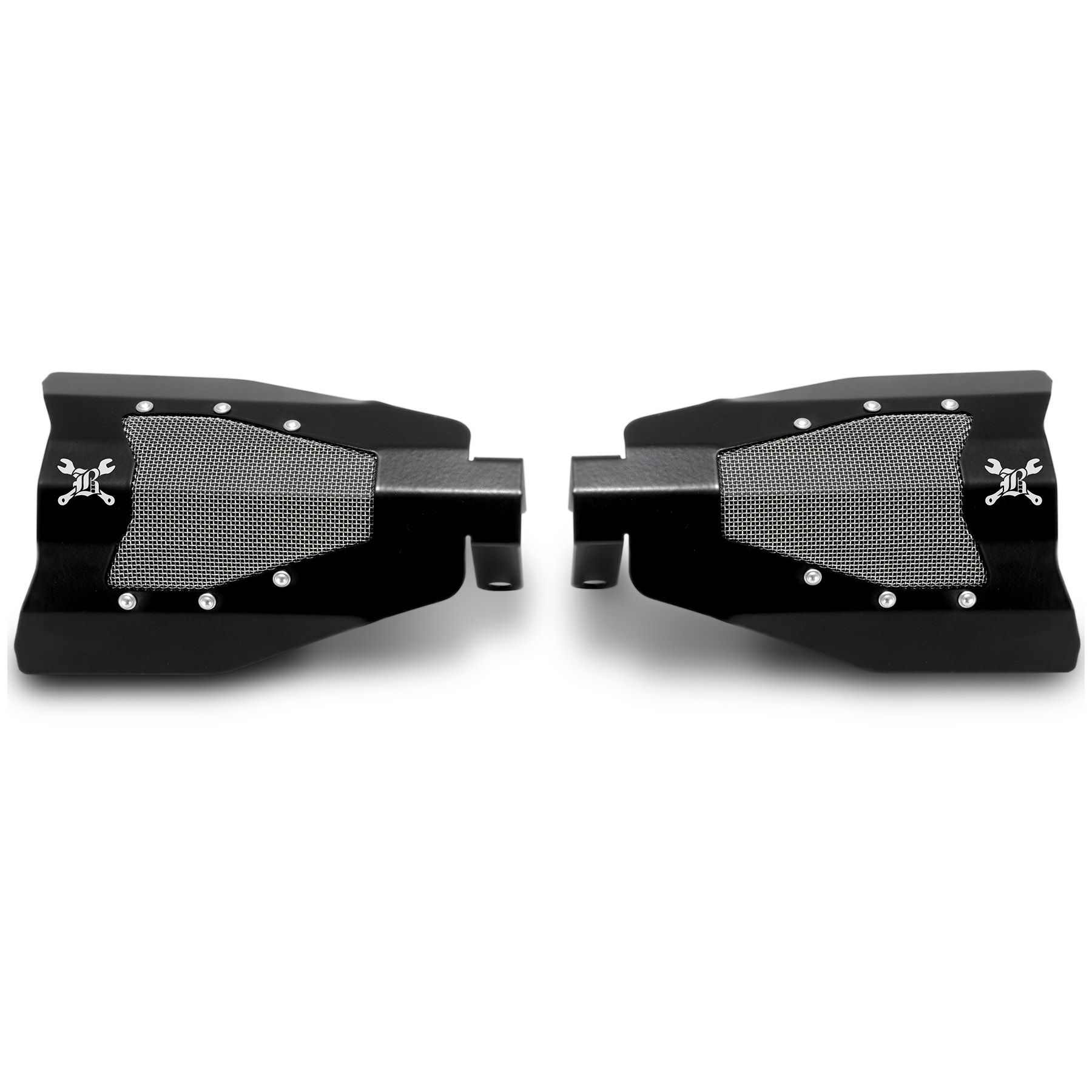 ハーレー ケーブルクラッチ車用 タイタン・スチールハンドガード バーリー