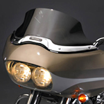 ナショナルサイクル(National Cycle) Vストリーム・ウインドシールド　ダークスモーク　ロー(234mm)