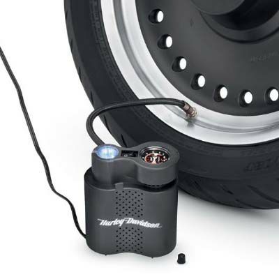 ハーレー純正コンパクトエアコンプレッサー コンパクトエアコンプレッサー LEDライト付 |ハーレーパーツ専門