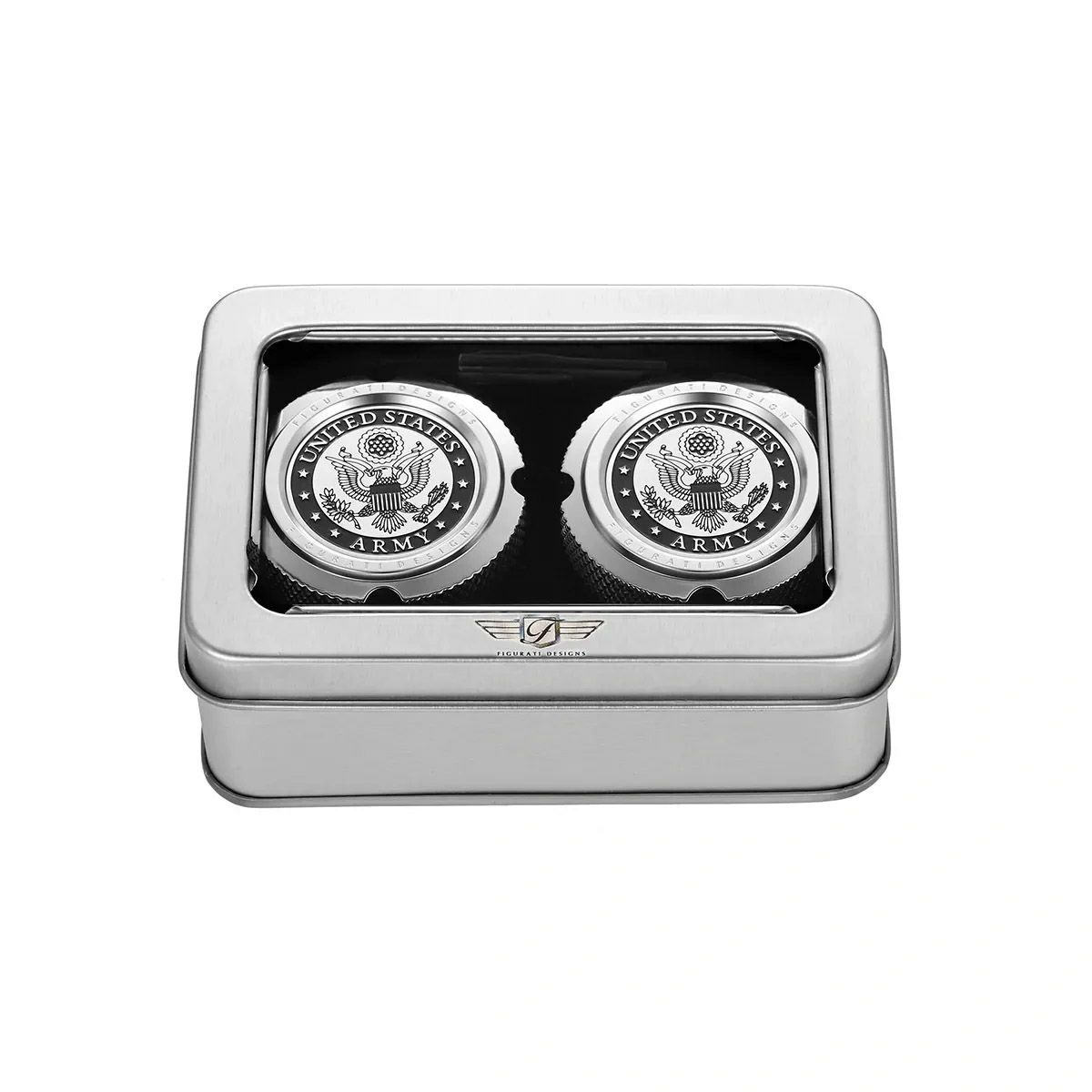 ハーレー フロントアクスルカバー USアーミーデザイン (シルバー)2