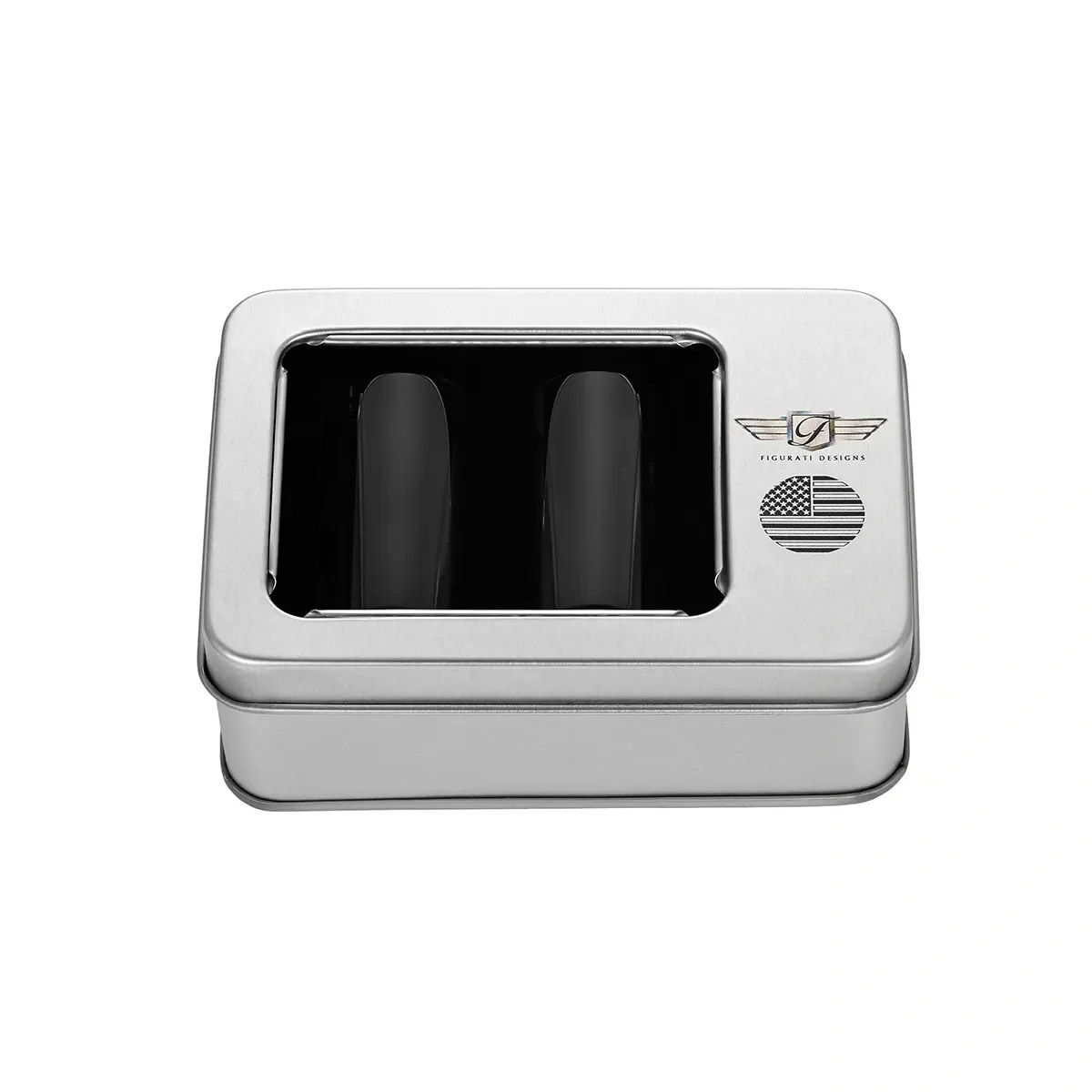 ハーレー ドッキングポイントカバー ロング 星条旗デザイン (ブラック)2