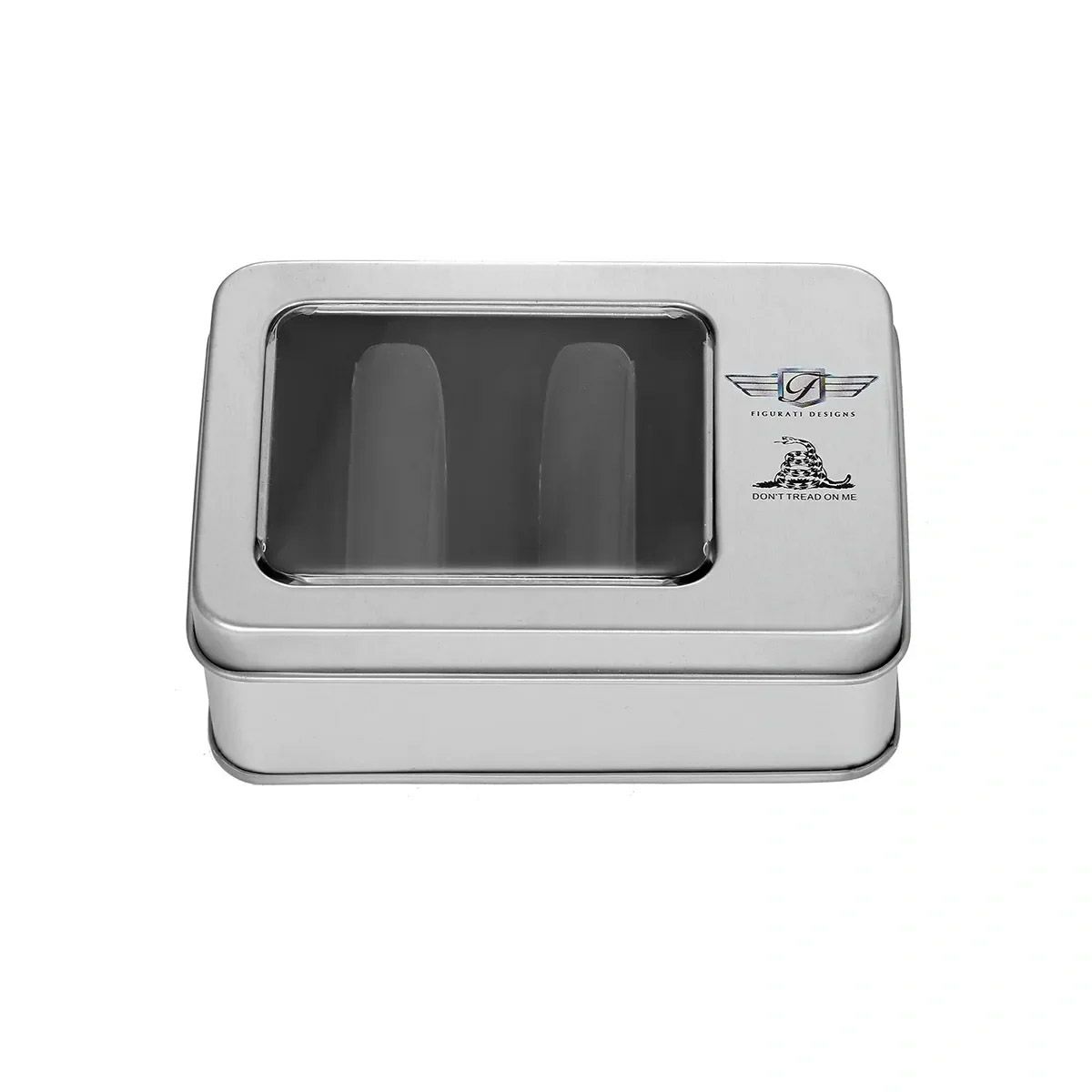 ハーレー ドッキングポイントカバー ロング Dont Tread on Meデザイン (ブラック)2