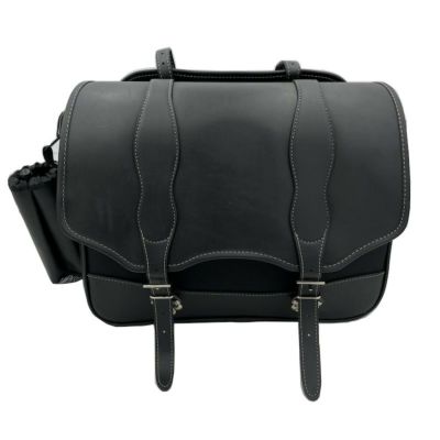 デグナー ナイロンサドルバッグ ブラック 17L