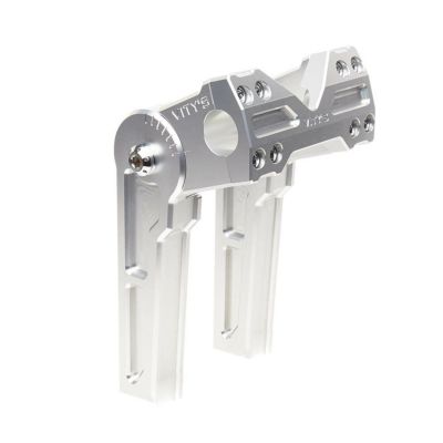 アジャスタブル ライザー 10インチ シルバー 1-1/8インチ