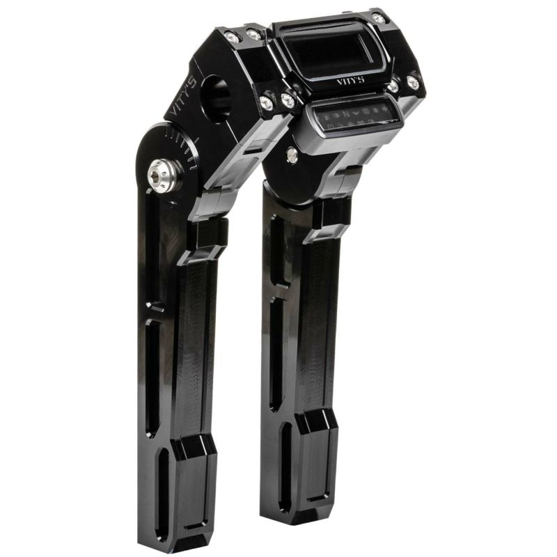 FXBB/S、FXLRST アジャスタブル ライザー 10インチ ブラック Vitys Design （ビティーズデザイン）