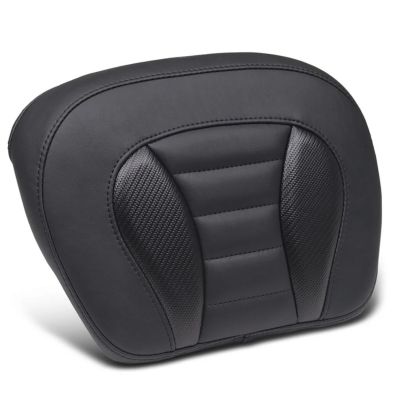 2014以降 ツーリング チョップドツアーパック用 パッセンジャーバックレストパッド (ブラック) マスタング