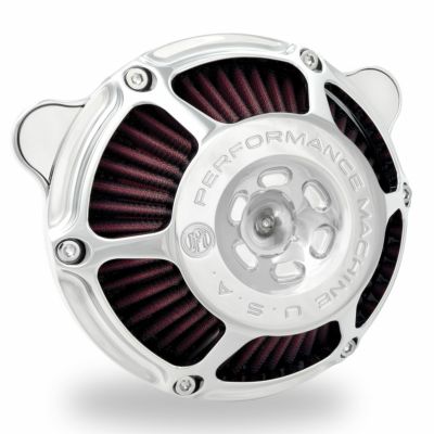 2024以降 ツーリング MAX HP エアクリーナーキット (クローム) パフォーマンスマシン