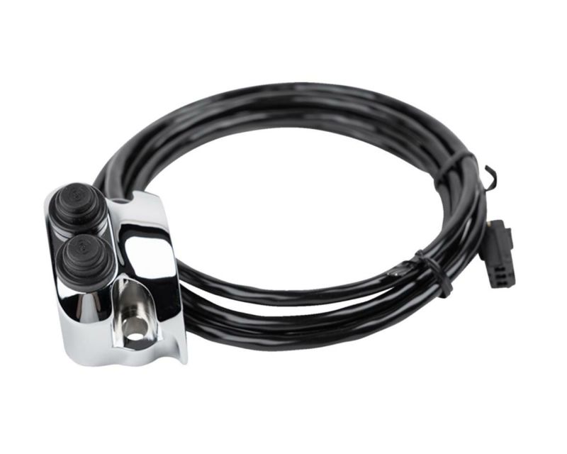 レジェンドエアーサスペンション ハンドルバー マウントスイッチ　クローム　01