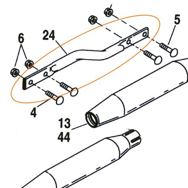 マフラーサポートブラケット |ハーレーパーツ専門店 HDパーツ