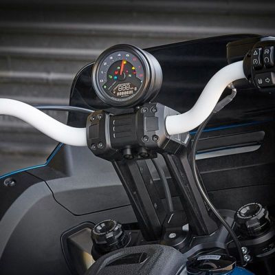 M8 ファットボブ クラブスタイル メーターマウント付 11.5インチ プルバックライザー リックスモーターサイクル