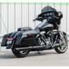  M8 ツーリング 4.5インチ・GNX スリップオンマフラー/クロスオーバー・プラグセット (ブラック)2