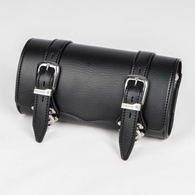デグナー DTB-3 シンセティックレザー オーバル・ツールバッグ 1.5L (ブラック)