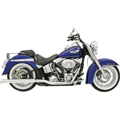 バッサーニ(Bassani)　左右出し独立管エキパイ専用3インチスラッシュアップマフラー
