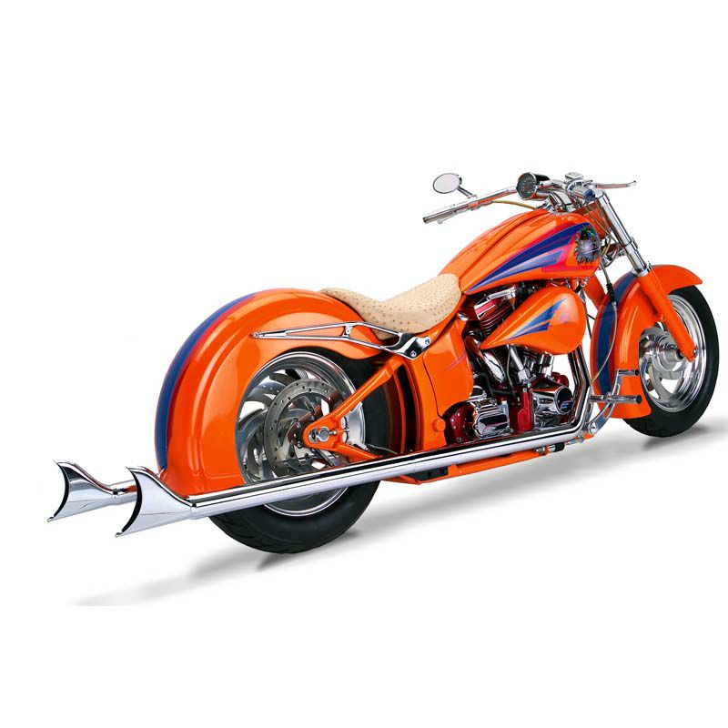 サムソン　TRUE DUALS・36インチマフラー(左右両出しマフラー)　'07～'11ソフテイル-01