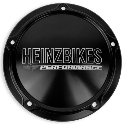 M8 ソフテイル パフォーマンス・ダービーカバー (ブラック) ハインツバイクス
