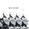 2024以降 ストリートグライド/ウルトラ フレア・ウィンドシールド 6.5インチ (ダークスモーク)5