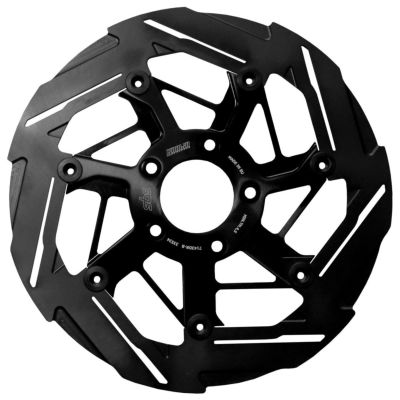 KODLIN 7スポーク・フロントブレーキローター11.8インチ 右用 (ブラック) コドリン by SBS
