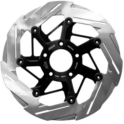 KODLIN 7スポーク・フロントブレーキローター11.8インチ 左用 (ポリッシュ) コドリン by SBS